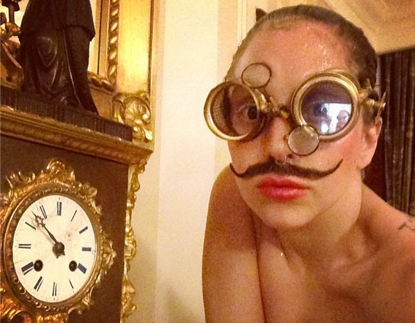 gaga lady selfies celebrity instagram strangest madonna creepy strange crazy fail dolls grandfather weird ls bizarre looks tock tick complete
